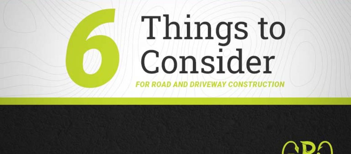 6 Things to Consider For Road and Driveway Construction | Brandon, MS